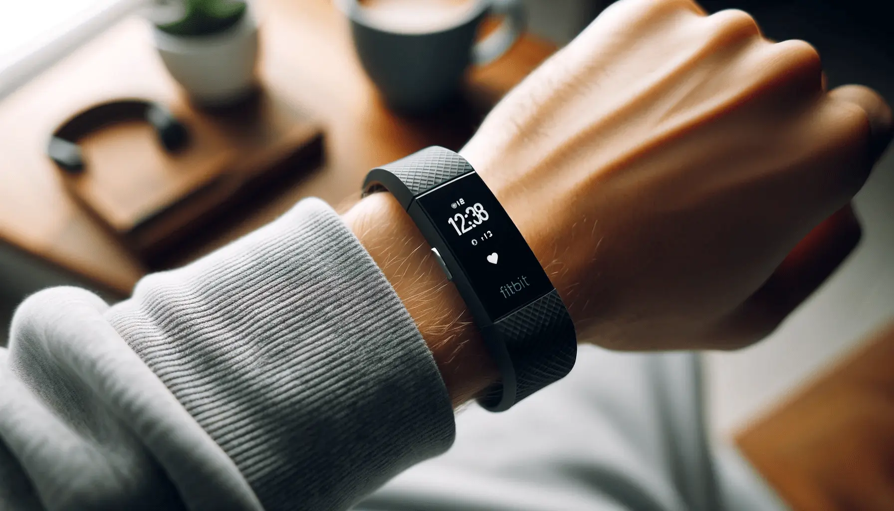 Fitbit Charge 4 on a wrist