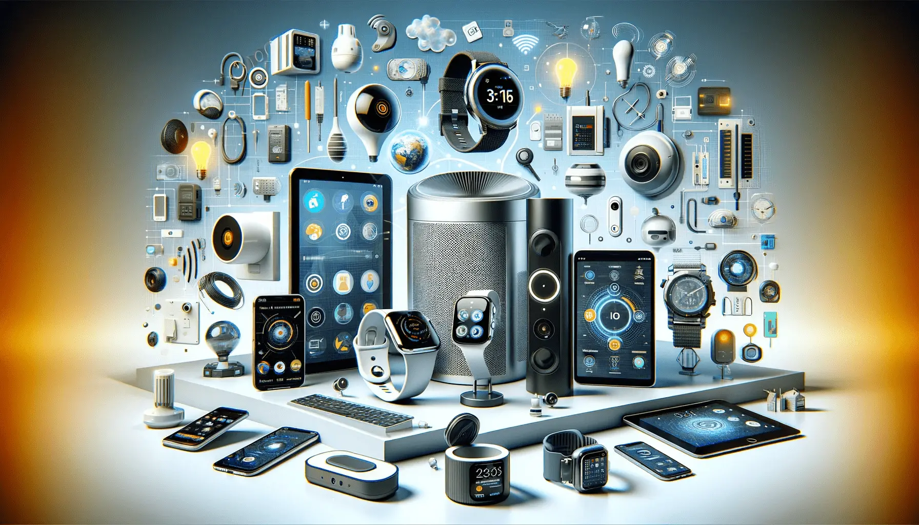 Collage of Top 5 IoT Devices